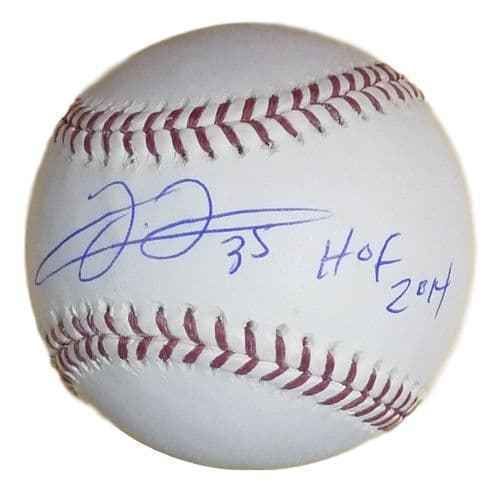 Frank Thomas Autographed OML Baseball w/HOF 2014 Chicago White Sox JSA