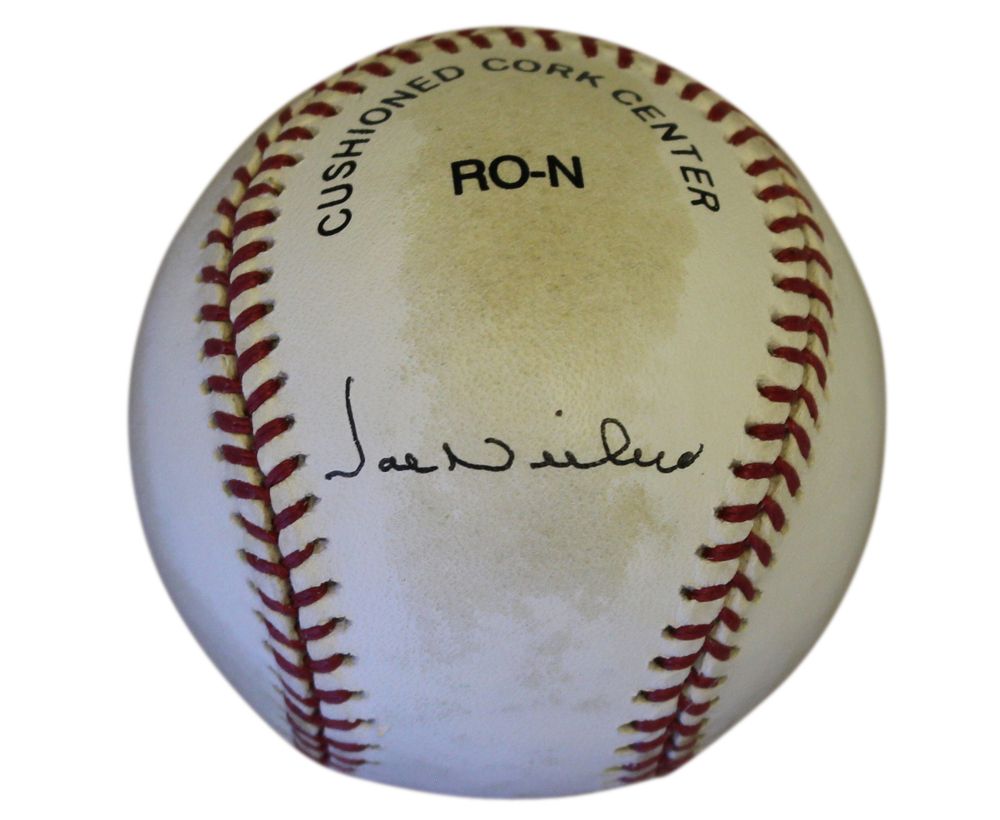 Joe Niekro Autographed Houston Astros National League Baseball JSA