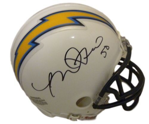 Manti Te&#39;o Autographed San Diego Chargers Mini Helmet