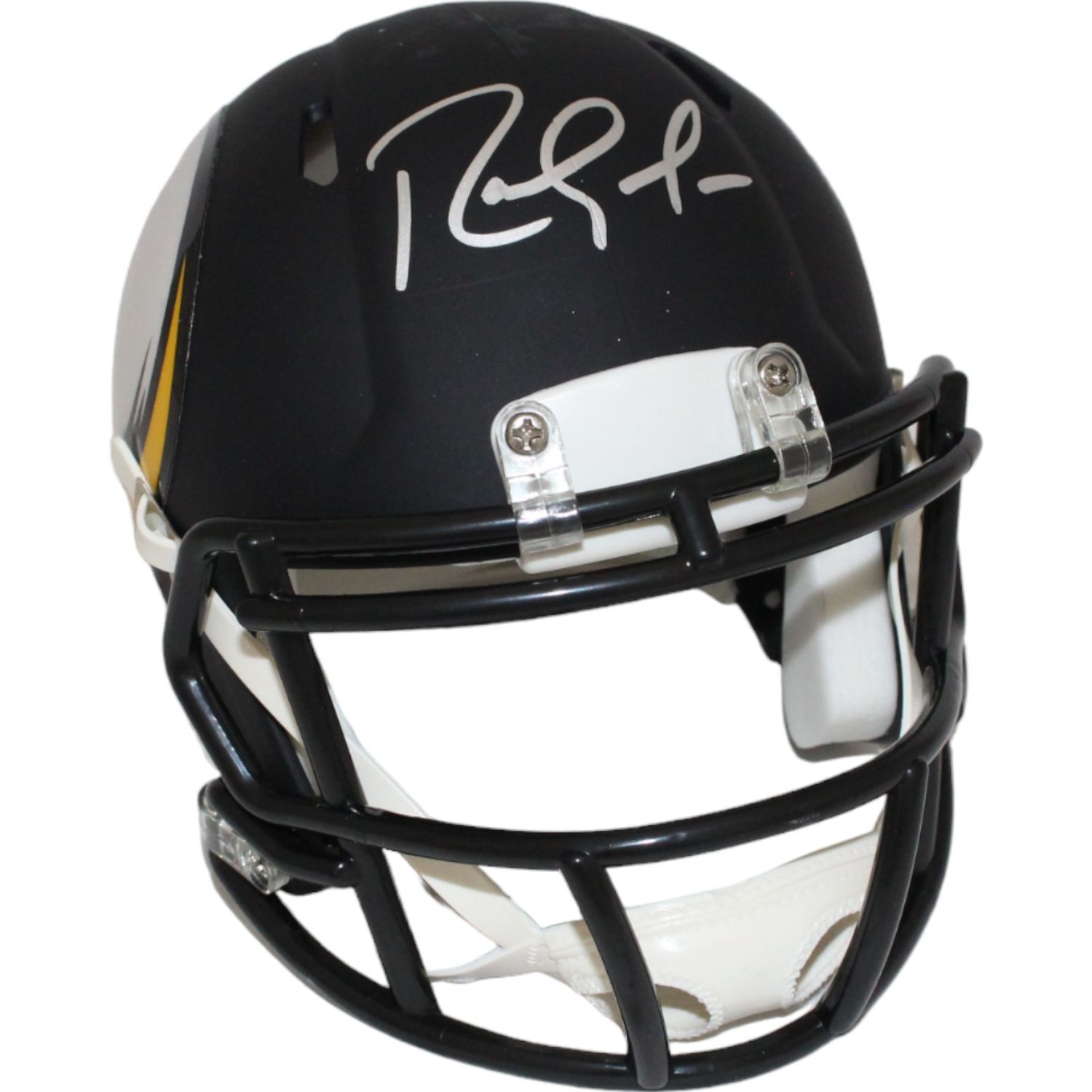 Randy Moss Autographed Minnesota Vikings AMP Mini Helmet Beckett