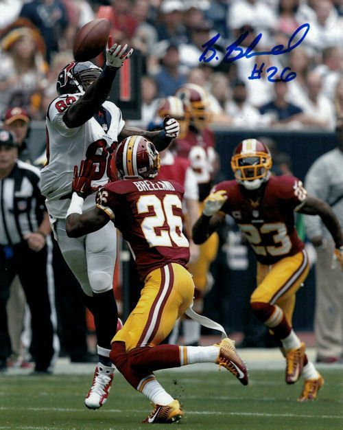 Bashaud Breeland Autographed Washington Redskins 8x10 photo
