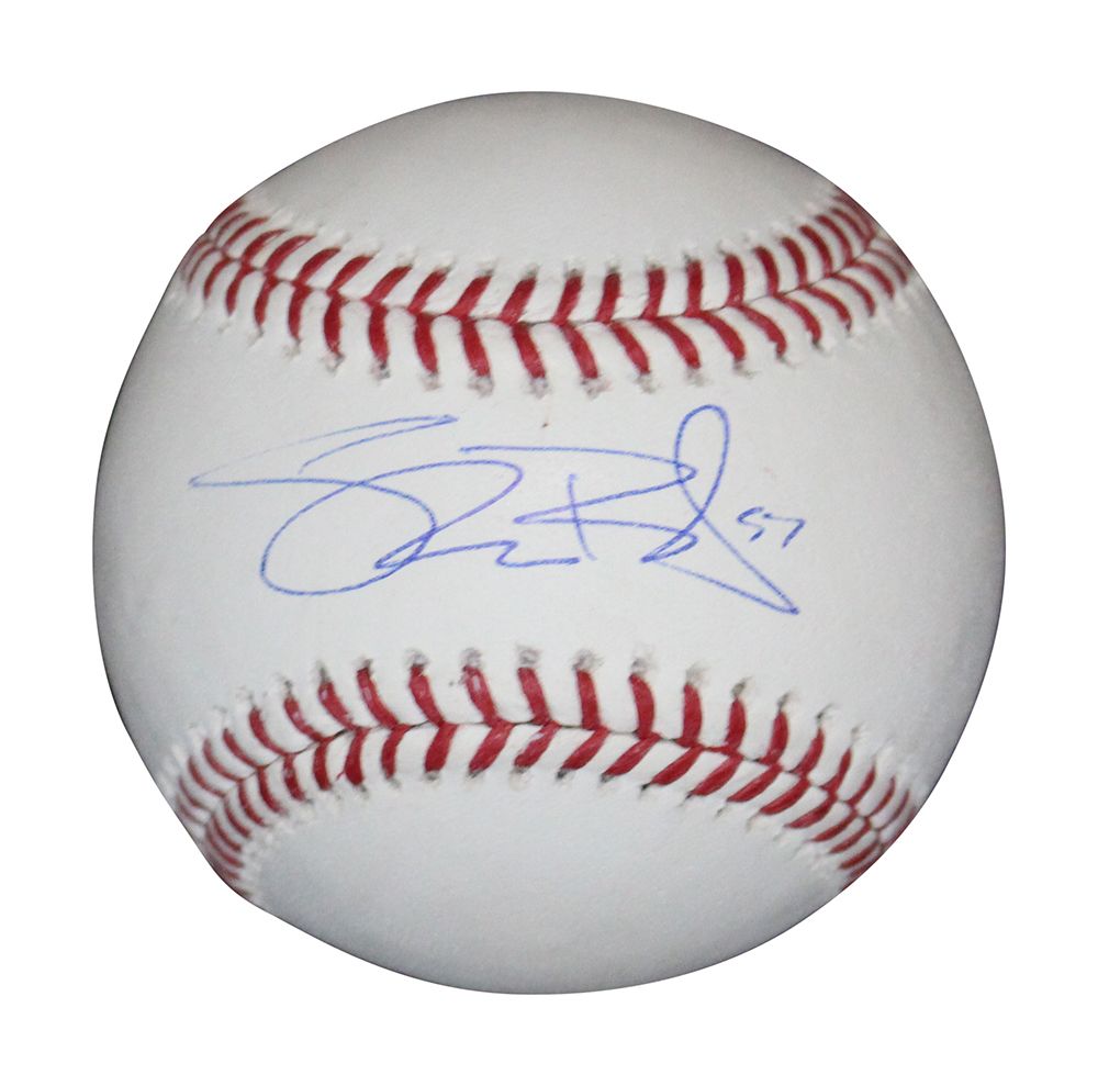 Shane Bieber Autographed/Signed Cleveland Indians OML Baseball BAS
