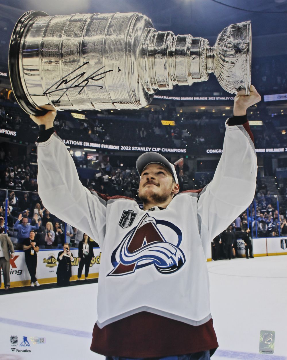 Cale Makar Autographed/Signed Colorado Avalanche 16x20 Photo FAN