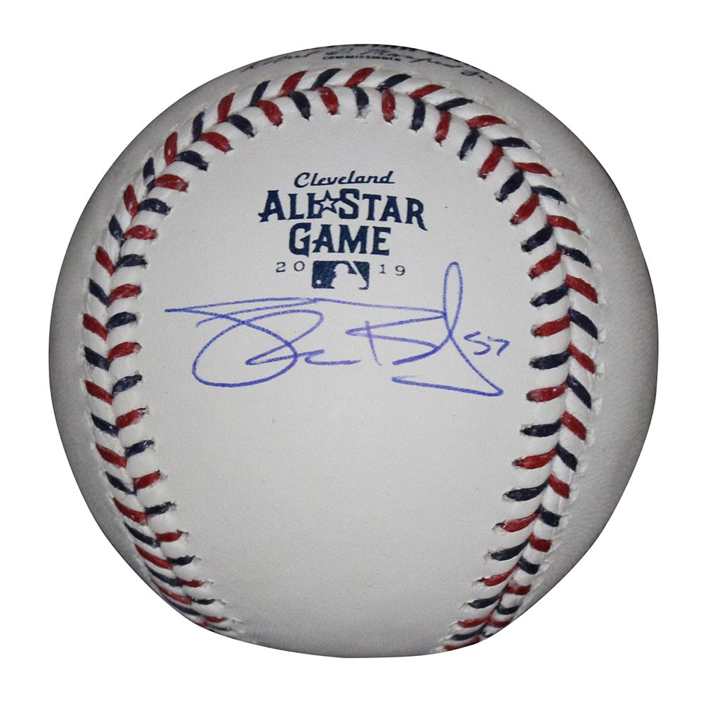 Shane Bieber Signed Cleveland Indians 2019 All Star Game Baseball BAS