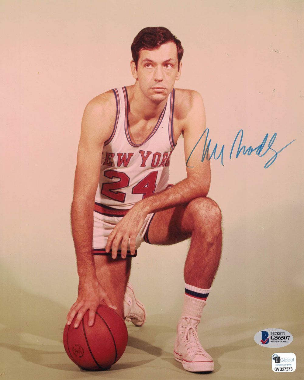 Bill Bradley Autographed/Signed New York Knicks 8x10 Photo BAS