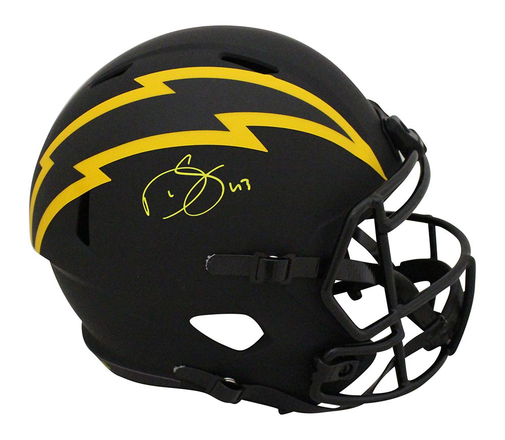 Darren Sproles Autographed San Diego Chargers F/S Eclipse Helmet BAS