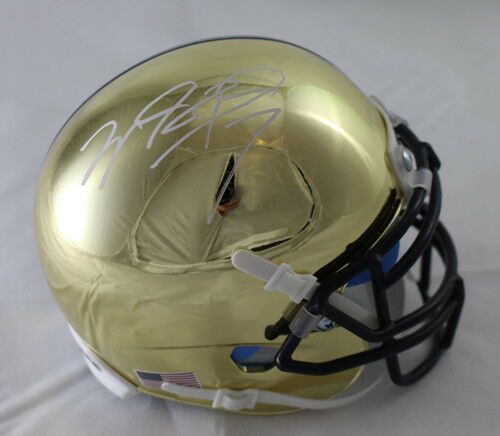 Will Fuller Autographed Notre Dame Fighting Irish Leprechaun Mini Helmet JSA