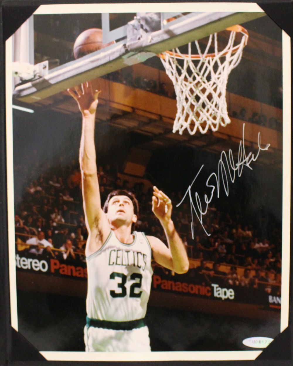 Kevin McHale Autographed Boston Celtics 8x10 Photo Book Upper Deck