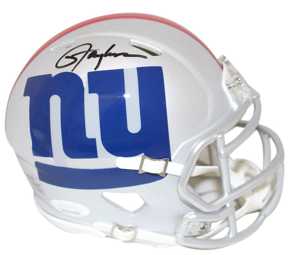 Lawrence Taylor Autographed/Signed New York Giants AMP Mini Helmet JSA
