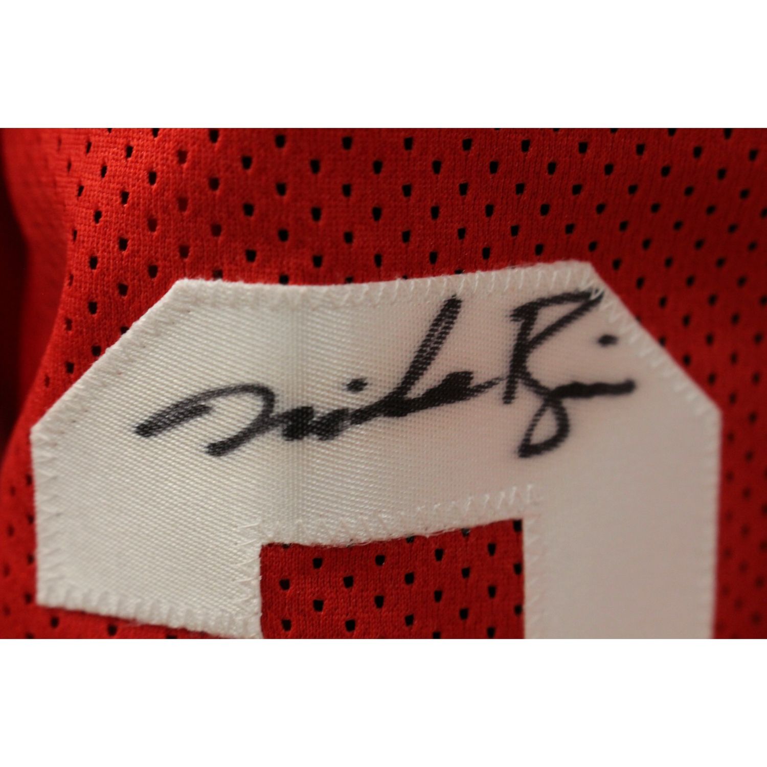 Nebraska Cornhuskers Heisman Autographed College Style Red Jersey JSA 44089