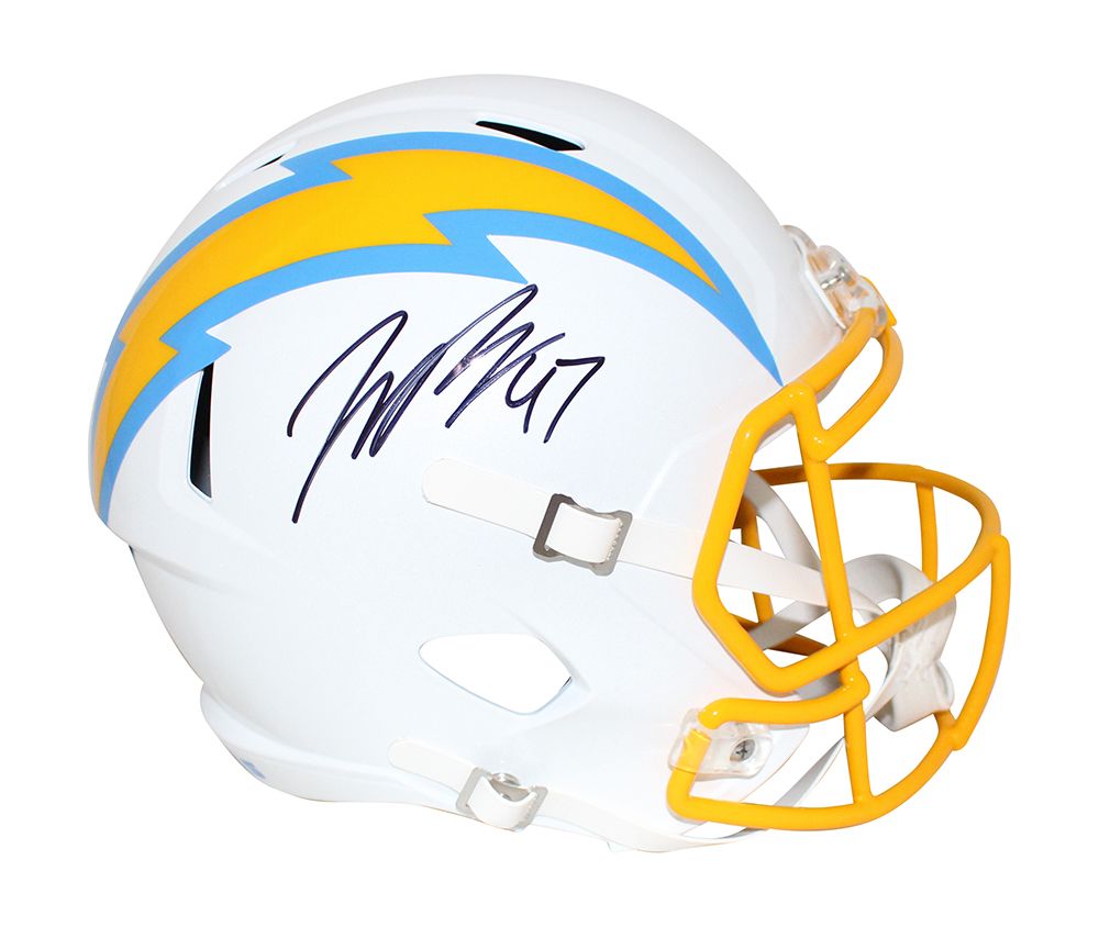 Joey Bosa Autographed Los Angeles Chargers F/S 2020 Speed Helmet BAS