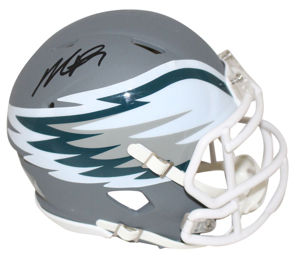Michael Vick Autographed Philadelphia Eagles AMP Mini Helmet JSA