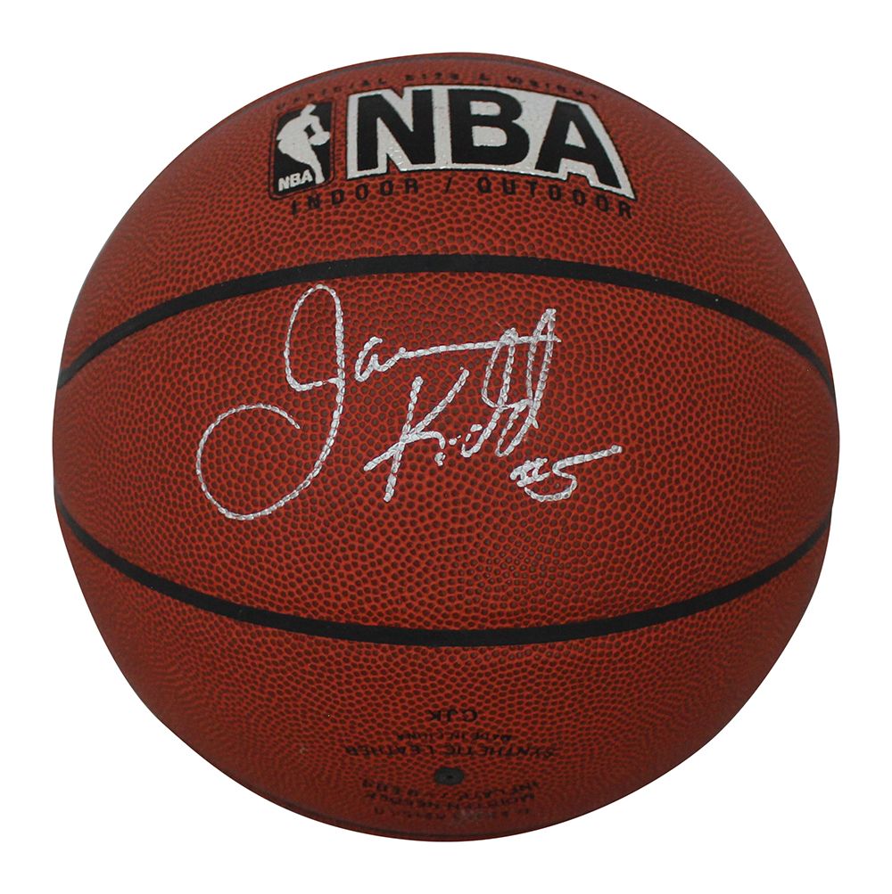 Jason Kidd Autographed/Signed Phoenix Suns Basketball I/O JSA