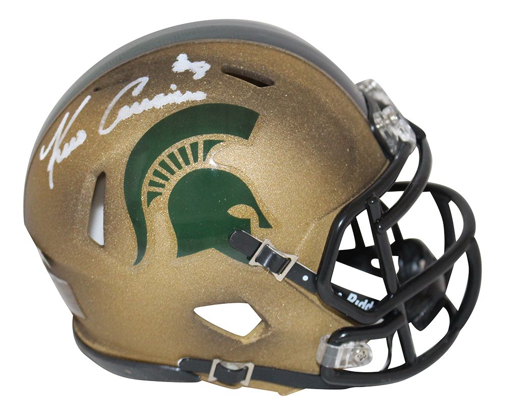Kirk Cousins Autographed Michigan State 2011 Textured Mini Helmet BAS