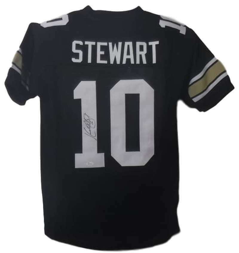 Kordell Stewart Autographed Colorado Buffaloes Black Size XL Jersey JSA