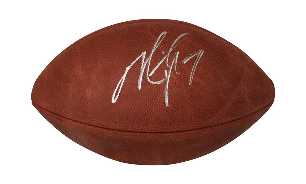 Michael Vick Autographed/Signed Atlanta Falcons Official NFL Football BAS