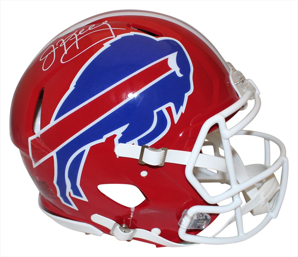 Jim Kelly Autographed Buffalo Bills Authentic 87-01 Speed Helmet Beckett