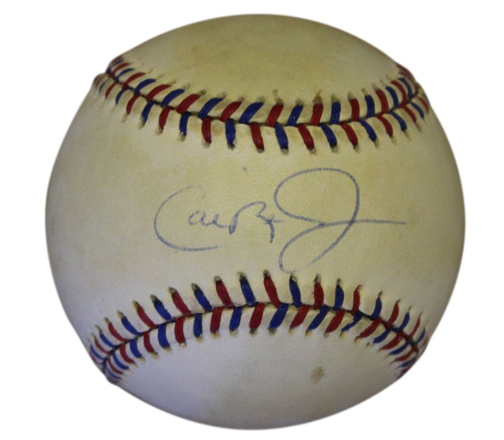 Cal Ripken Jr Signed Baltimore Orioles 1996 All Star Game Baseball JSA