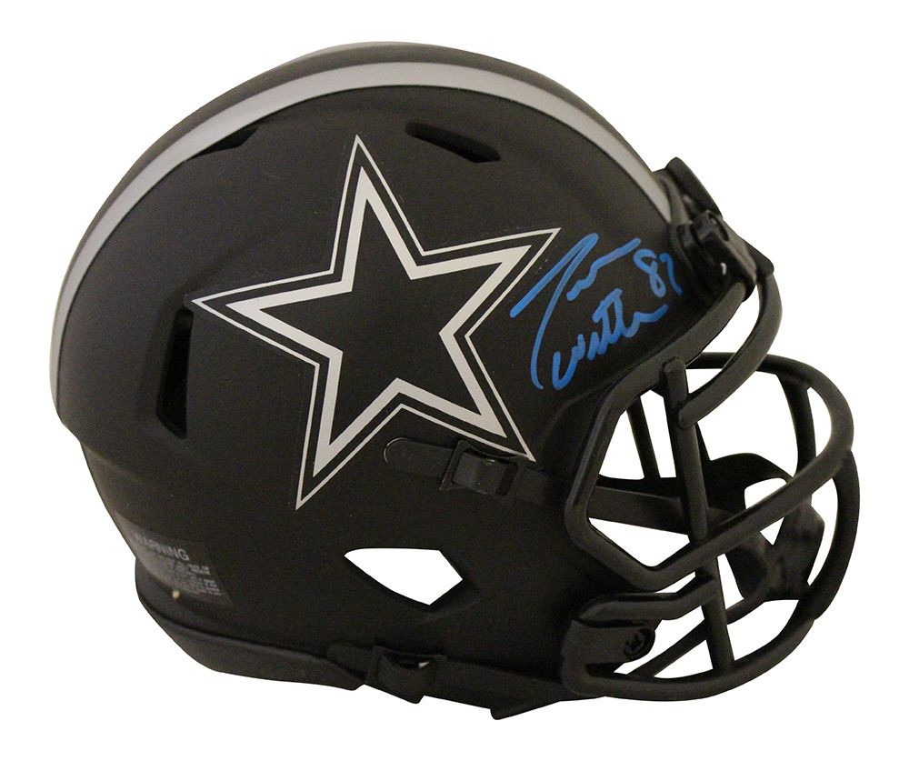 Jason Witten Autographed/Signed Dallas Cowboys Eclipse Mini Helmet BAS