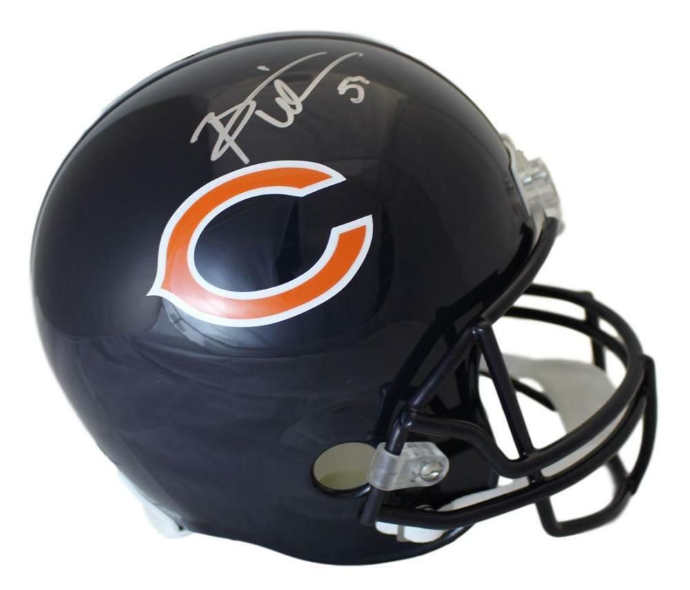 Brian Urlacher Autographed Chicago Bears Replica Helmet JSA