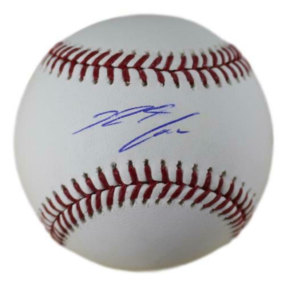 Nolan Arenado Autographed Colorado Rockies OML Baseball MLB