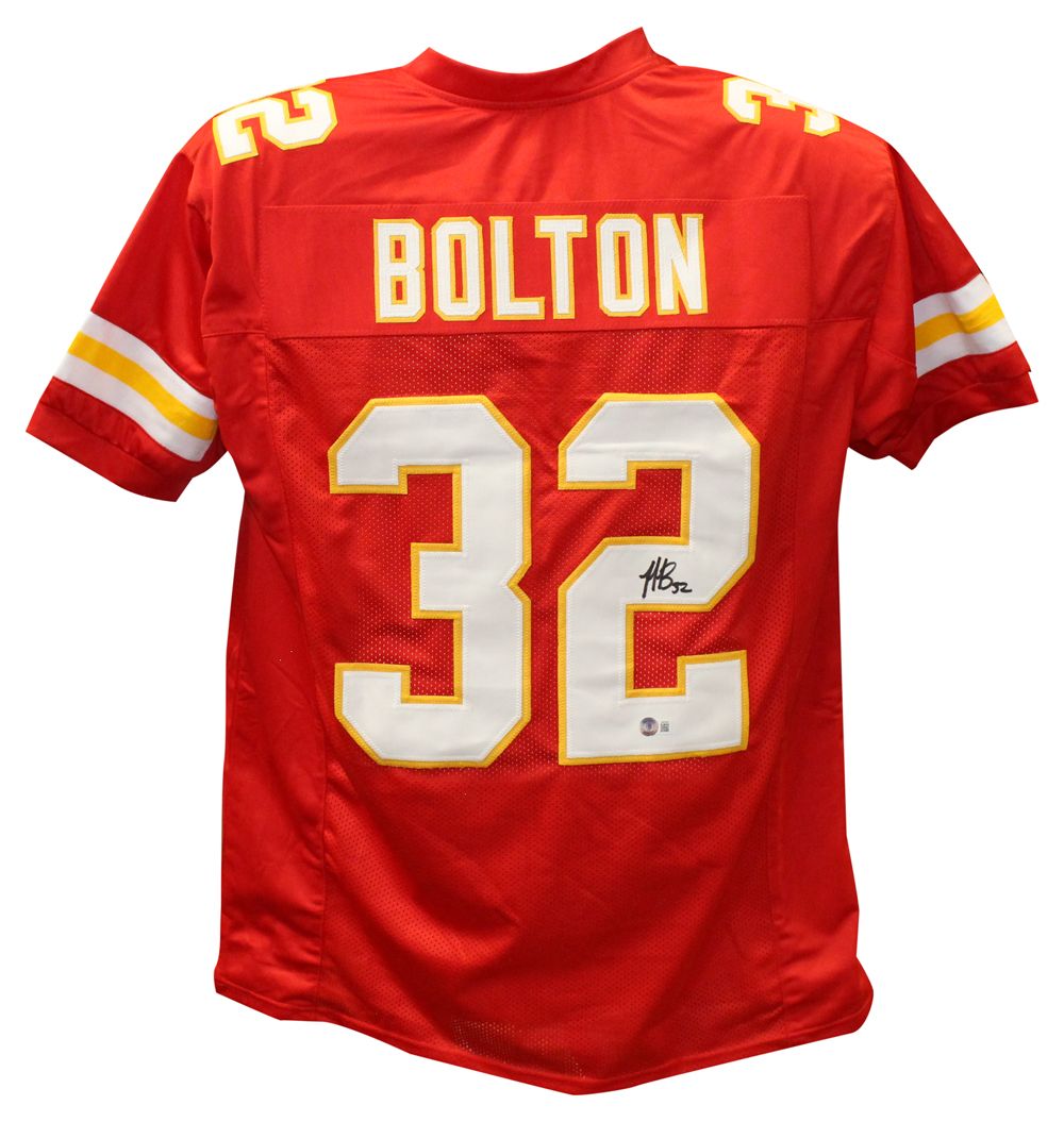 Nick Bolton Autographed Kansas City Chiefs Pro Style Red XL Jersey BAS