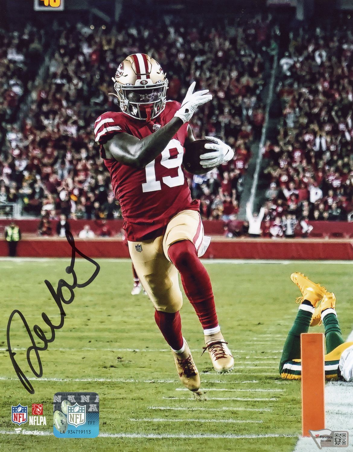 Justin Jefferson Autographed/Signed LSU Tigers 16x20 Photo Beckett