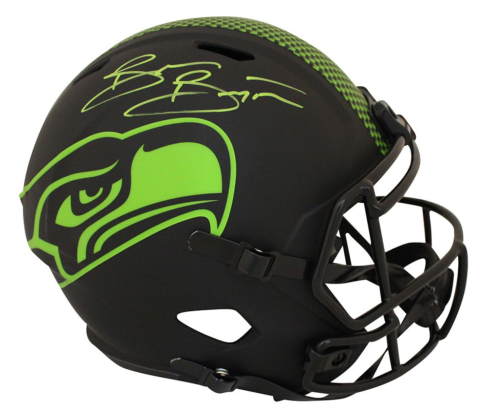 Brian Bosworth Autographed Seattle Seahawks F/S Eclipse Speed Helmet BAS
