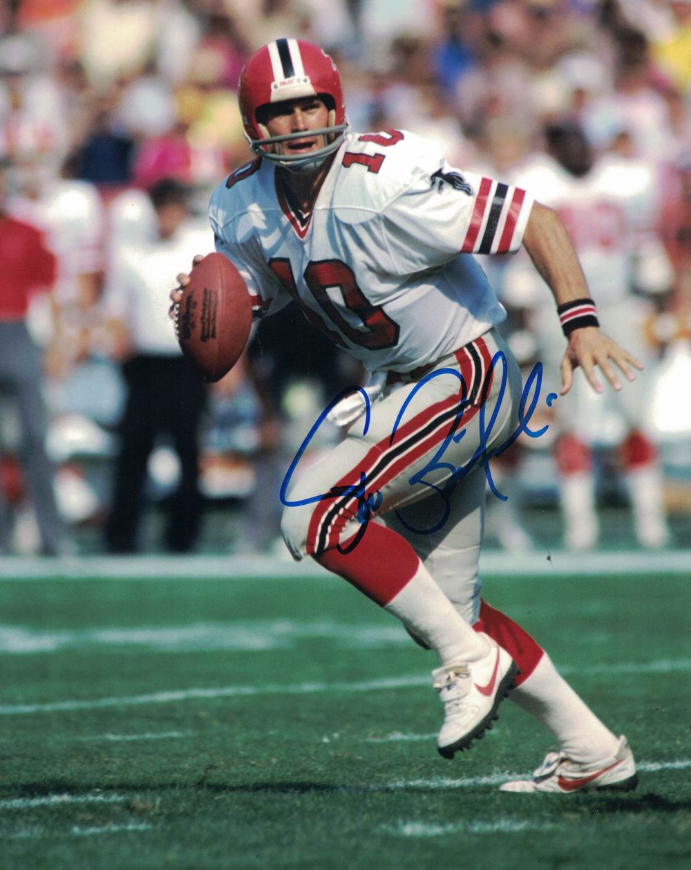 Steve Bartkowski Autographed/Signed Atlanta Falcons 8x10 Photo