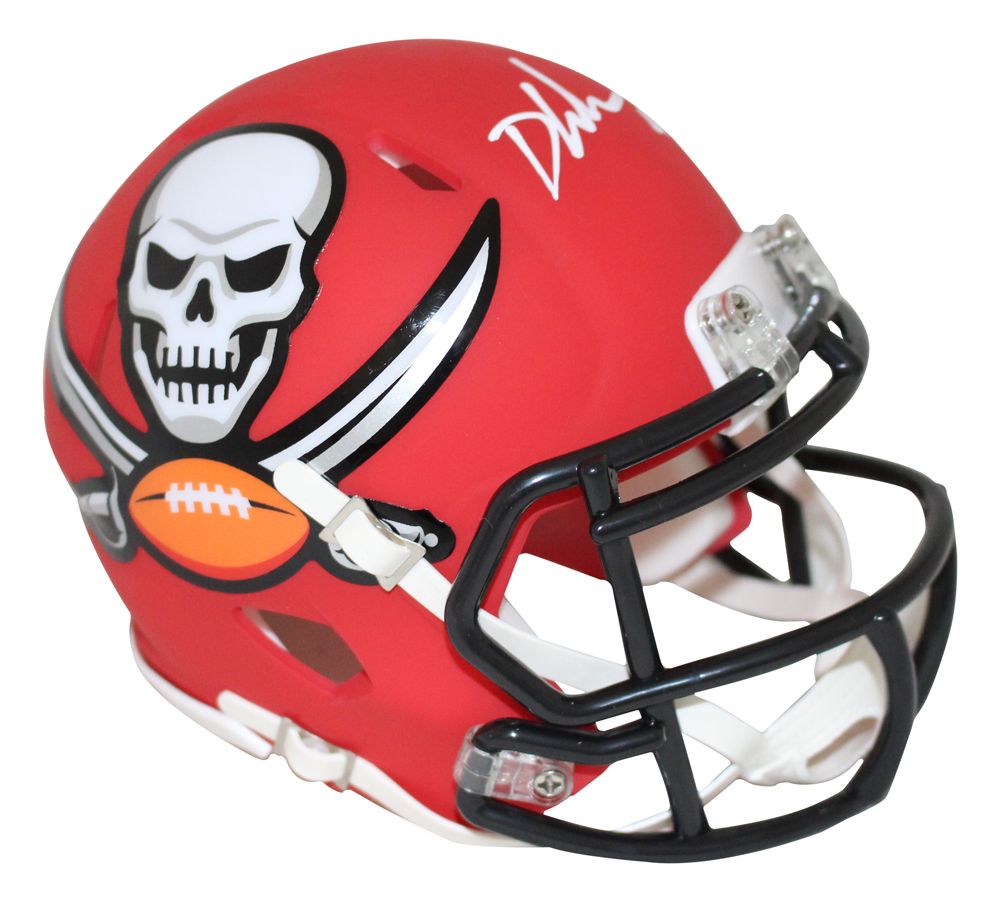 Devin White Autographed Tampa Bay Buccaneers AMP Mini Helmet JSA