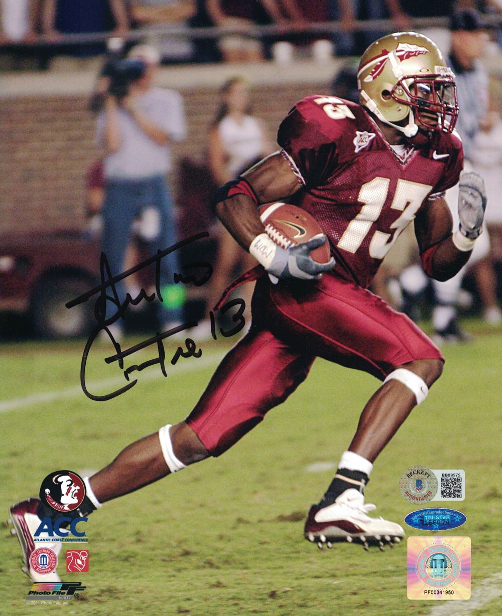Antonio Cromartie Autographed Florida State Seminoles 8x10 Photo BAS