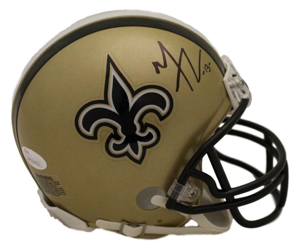 Michael Thomas Autographed New Orleans Saints Mini Helmet JSA