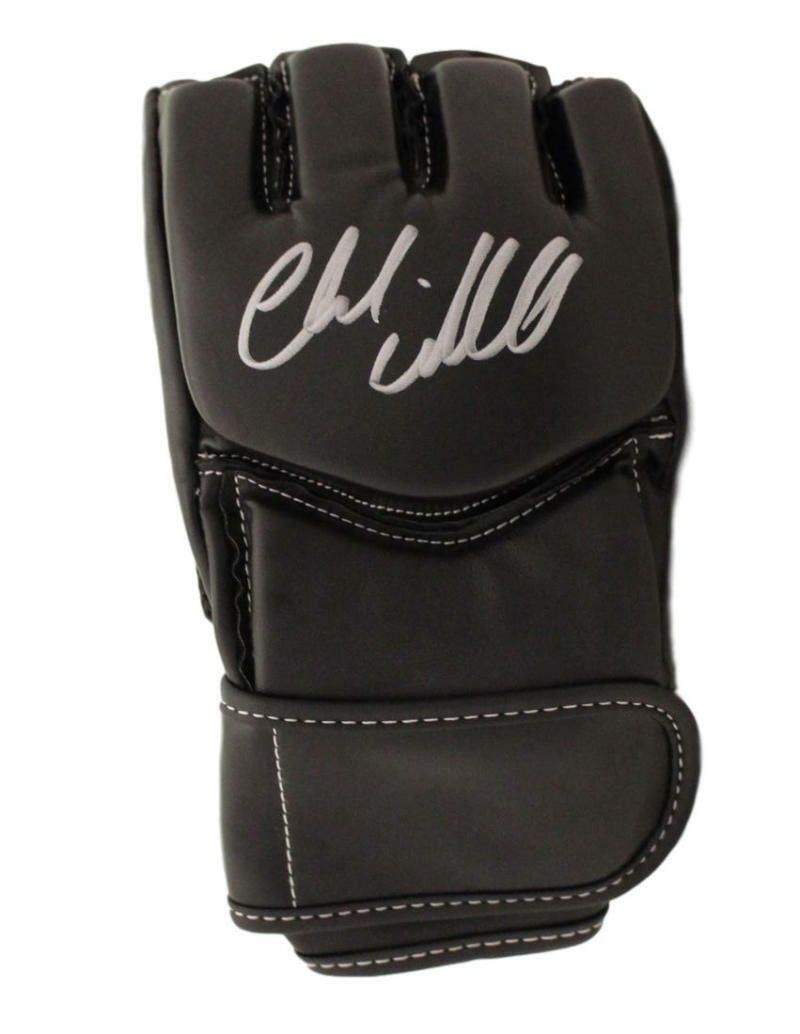 Chuck Liddell Autographed UFC Century Black Right Handed L/XL Glove BAS