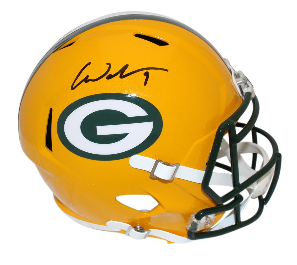 Christian Watson Autographed Green Bay Packers Speed F/S Helmet BAS