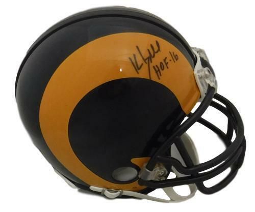 Kevin Greene Autographed Los Angeles Rams Mini Helmet HOF JSA