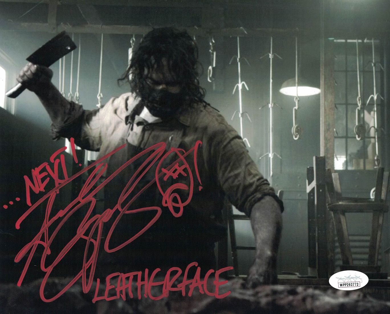 Andrew Bryniarski Autographed Texas Chainsaw Massacre 8x10 Photo Leatherface JSA
