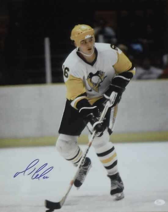 Mario Lemieux Autographed Pittsburgh Penguins 16x20 Photo JSA