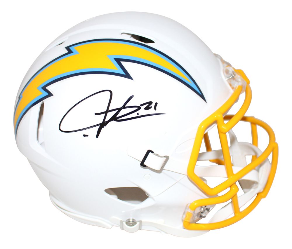 LaDainian Tomlinson Signed San Diego Chargers Authentic Speed Helmet BAS
