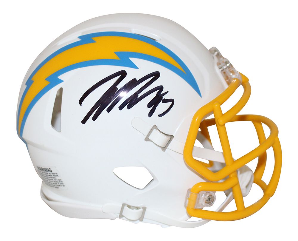 Joey Bosa Autographed/Signed Los Angeles Chargers Mini Helmet BAS