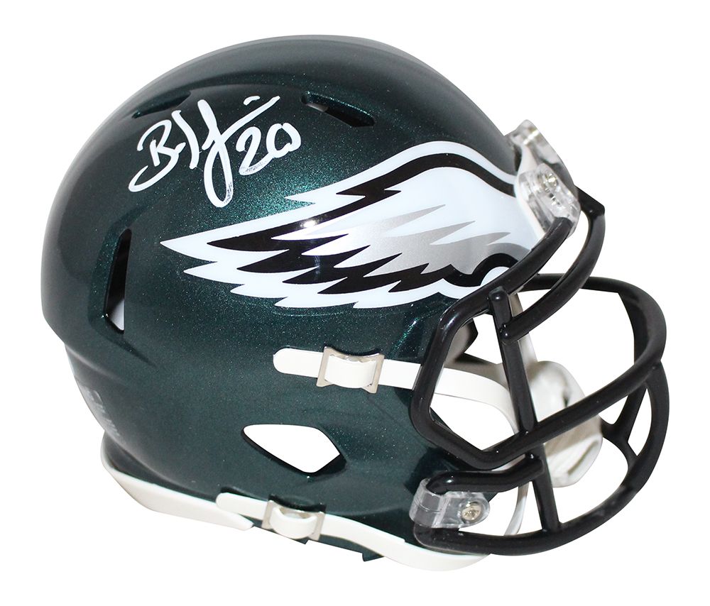 Brian Dawkins Autographed Philadelphia Eagles Speed Mini Helmet JSA