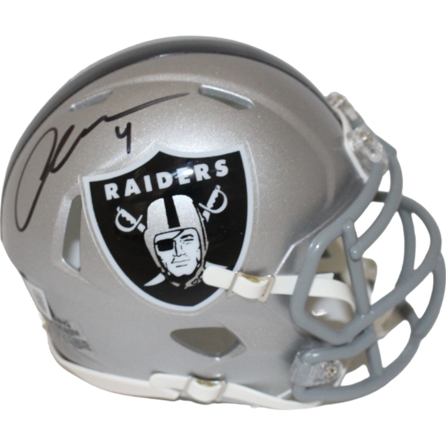 Aidan O&#39;Connell Signed Las Vegas Raiders Mini Helmet Beckett
