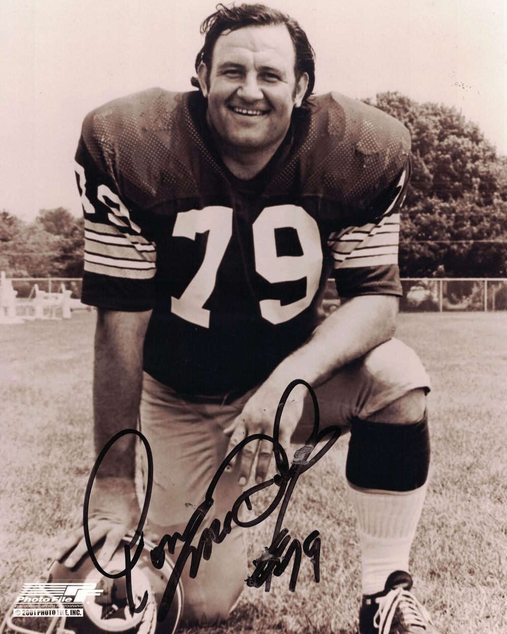 Ron McDole Autographed/Signed Washington Redskins 8x10 Photo