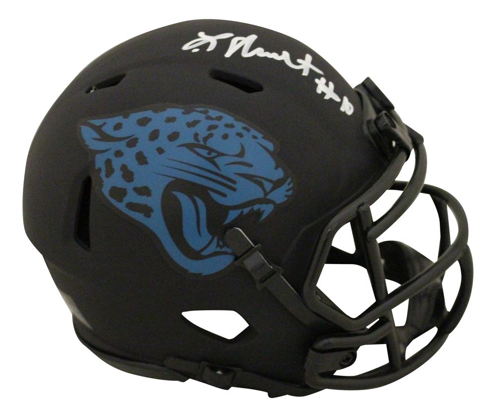 Laviska Shenault Autographed Jacksonville Jaguars Eclipse Mini Helmet BAS