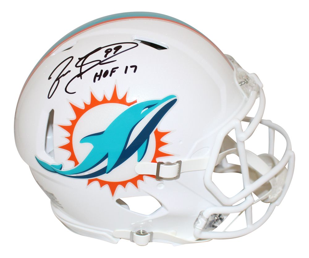 Jason Taylor Autographed Miami Dolphins Authentic Speed Helmet HOF JSA