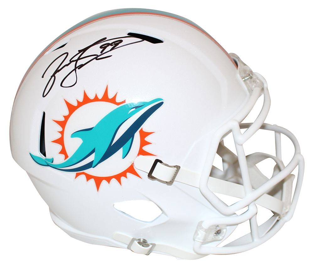 Jason Taylor Autographed/Signed Miami Dolphins F/S Speed Helmet JSA