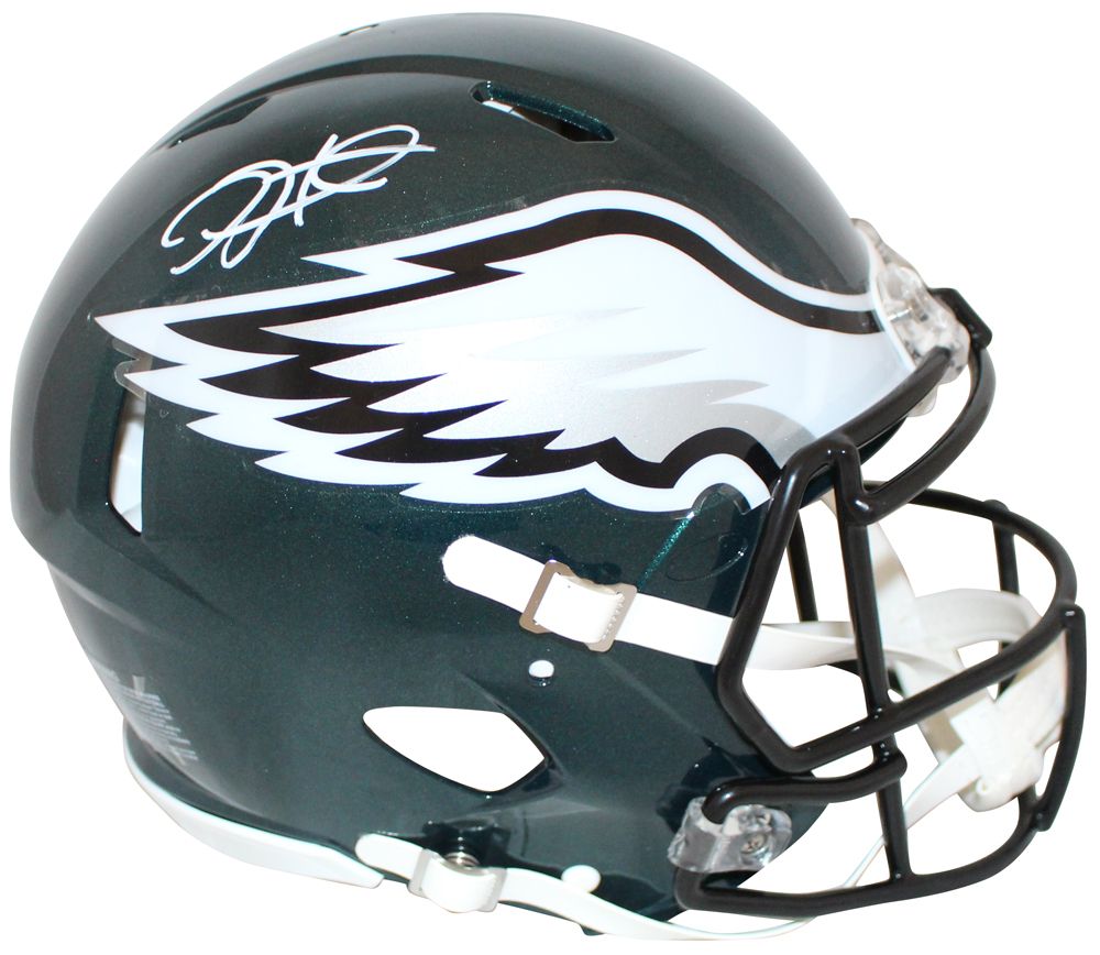 Jalen Hurts Autographed Philadelphia Eagles Authentic Speed Helmet PSA