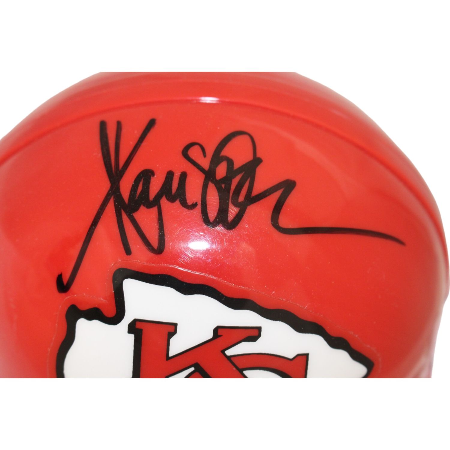 Marcus Allen Signed Kansas City Chiefs VSR4 Authentic Mini Helmet BAS 44151
