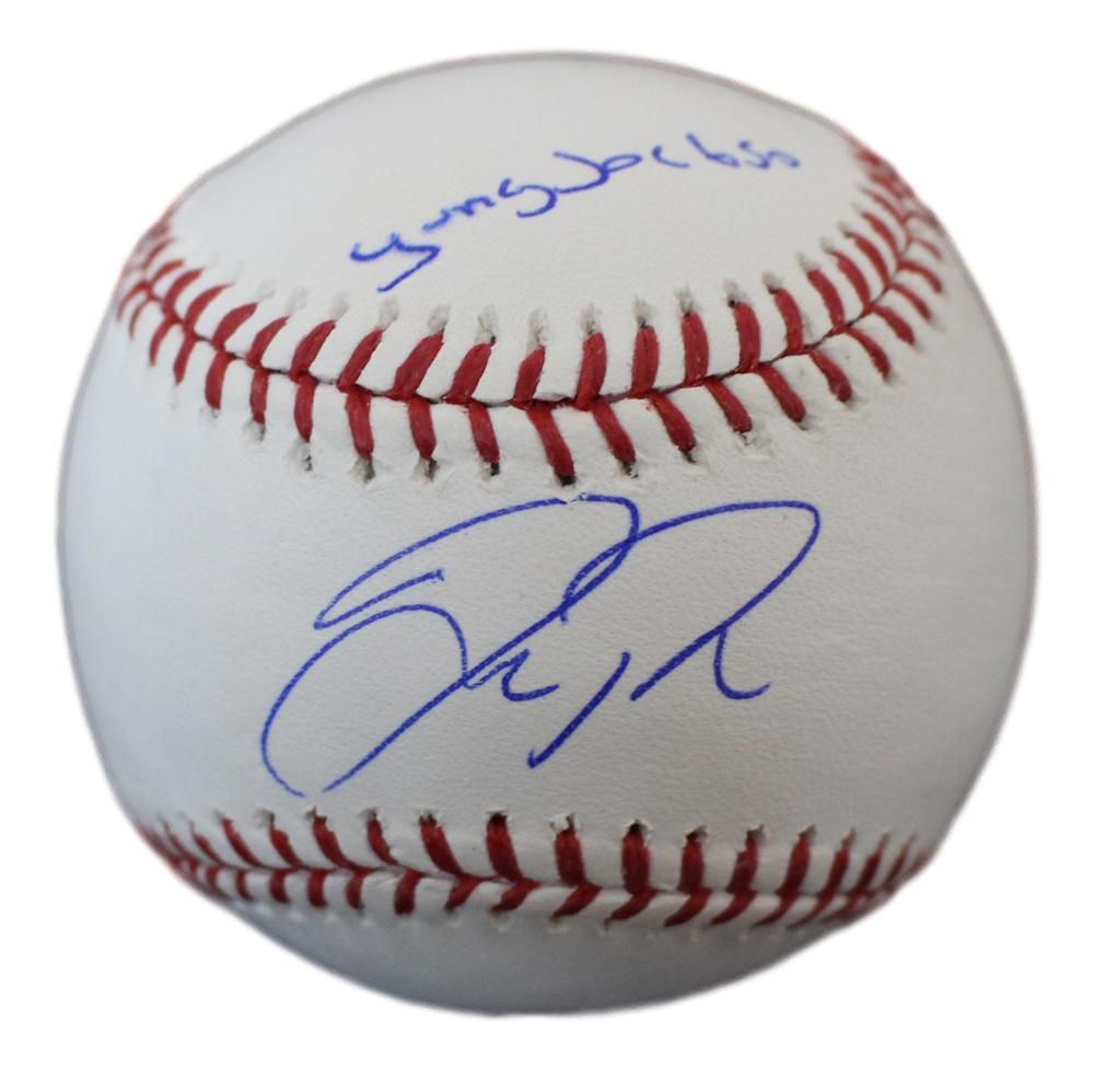 Joc Pederson Autographed Los Angeles Dodgers OML Baseball YungJoc650 MLB