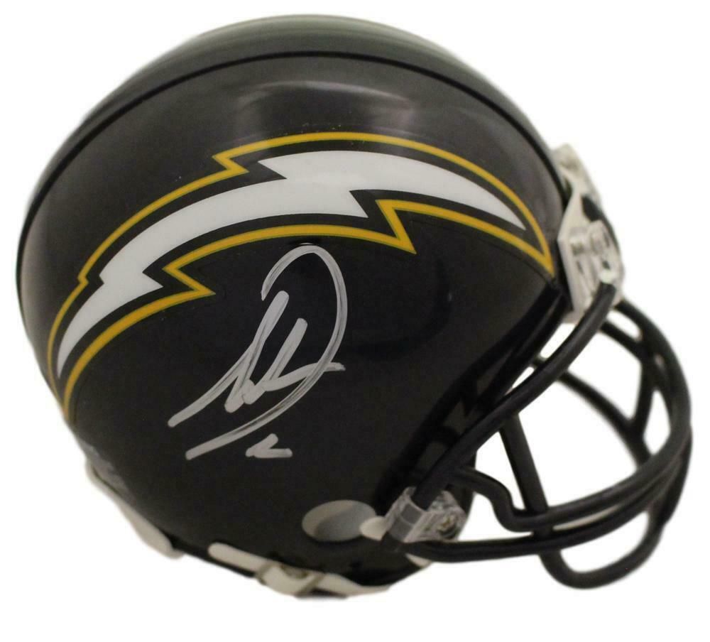 Antonio Gates Autographed San Diego Chargers T/B Mini Helmet BAS