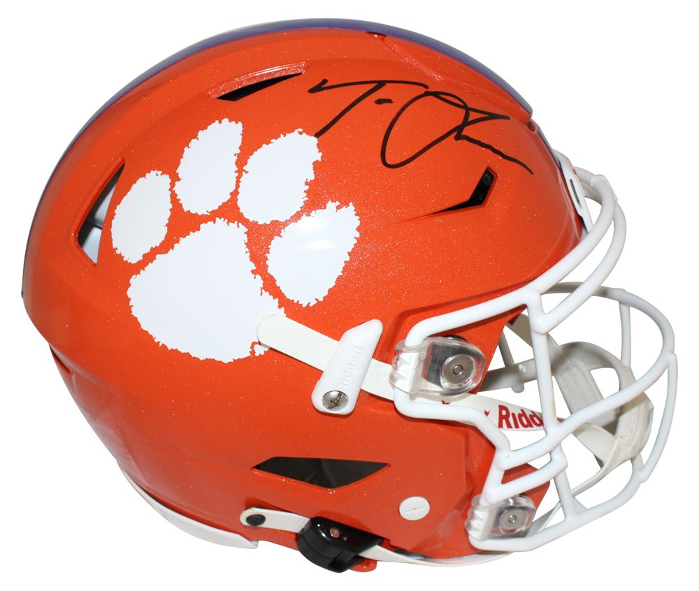 Trevor Lawrence Autographed Clemson Tigers Authentic Speedflex FAN